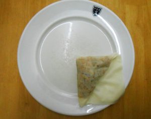 Vegan Baked samosas with Leftover Biryani
