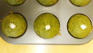 vegan spinach muffins