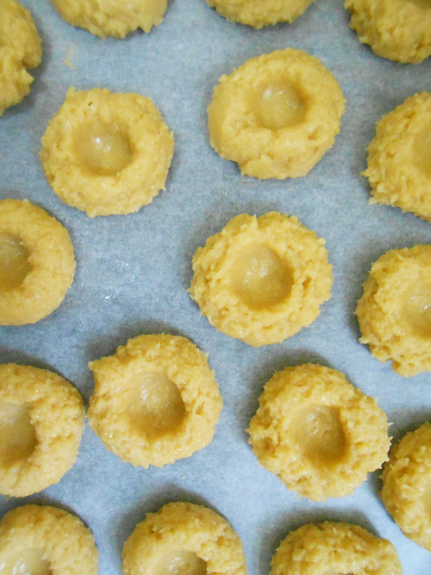 Vegan thumbprint cookie recipe